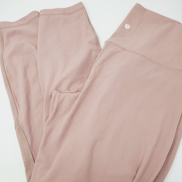 [ NWT ] Size 14 lululemon align pant leggings twilight rose double lined - Picture 4 of 6